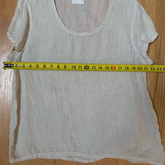 CP SHADES linen SAND Tee Large - Picture 6 of 7